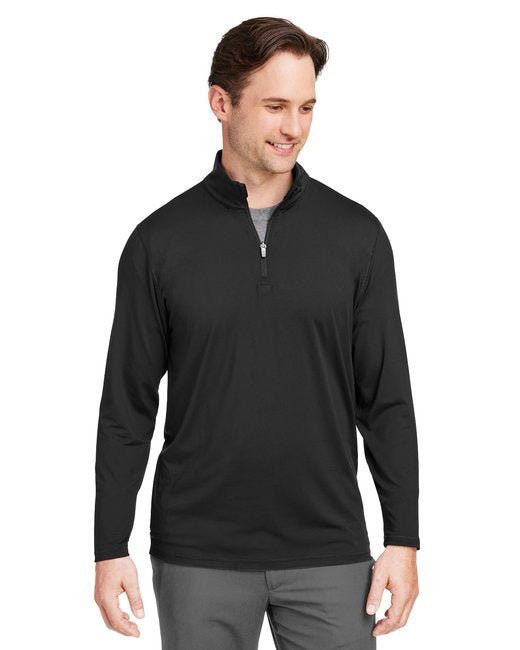 Puma Golf Men's Cloudspun Quarter-Zip – Moisture-Wicking, Stretch, and Comfort Puma Small Black