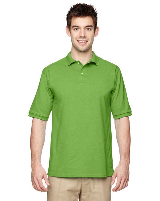 Jerzees Adult SpotShield™ Stain-Resistant Jersey Polo Shirt Jerzees Small Kiwi Green