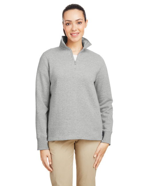 Nautica Ladies' Anchor Quarter-Zip Pullover – Stylish, Comfortable, and Versatile Nautica X-Small Oxford
