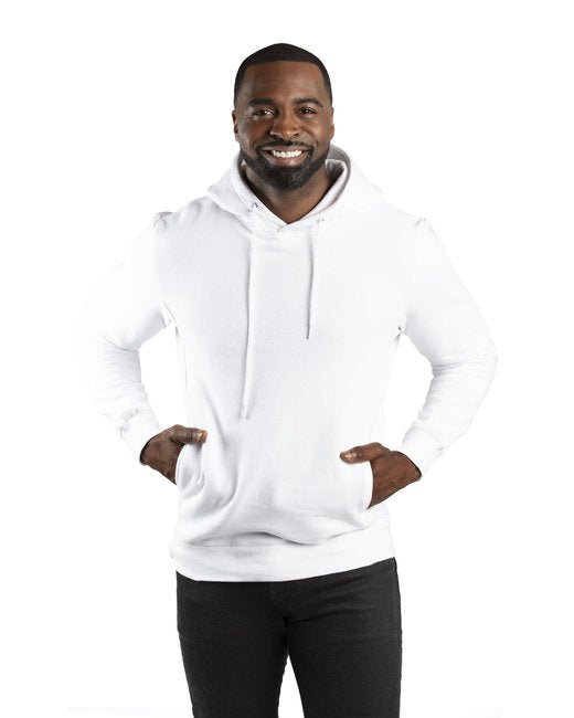 Threadfast Apparel Unisex Ultimate Fleece Pullover Hoodie – Sustainable, Stylish, and Comfortable Threadfast X-Small White