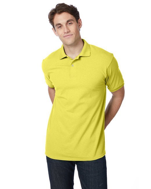 Hanes Adult EcoSmart® Jersey Knit Polo Hanes