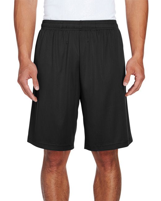 Custom Performance Shorts – 9-Inch Inseam & Moisture-Wicking SOYT Printing Company X-Small Black
