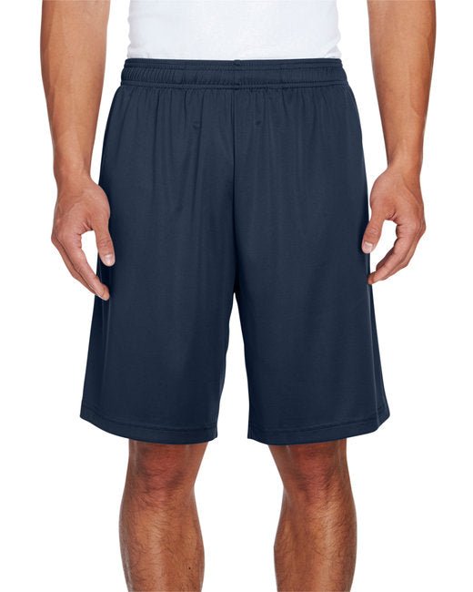 Custom Performance Shorts – 9-Inch Inseam & Moisture-Wicking SOYT Printing Company X-Small Navy Blue