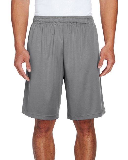 Custom Performance Shorts – 9-Inch Inseam & Moisture-Wicking SOYT Printing Company X-Small Sport Graphite