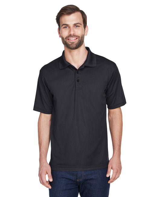 UltraClub Men's Cool & Dry Mesh Piqué Polo – Moisture-Wicking & UV Protection Ultra Club