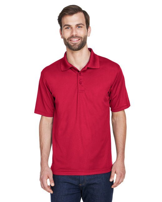 UltraClub Men's Cool & Dry Mesh Piqué Polo – Moisture-Wicking & UV Protection Ultra Club