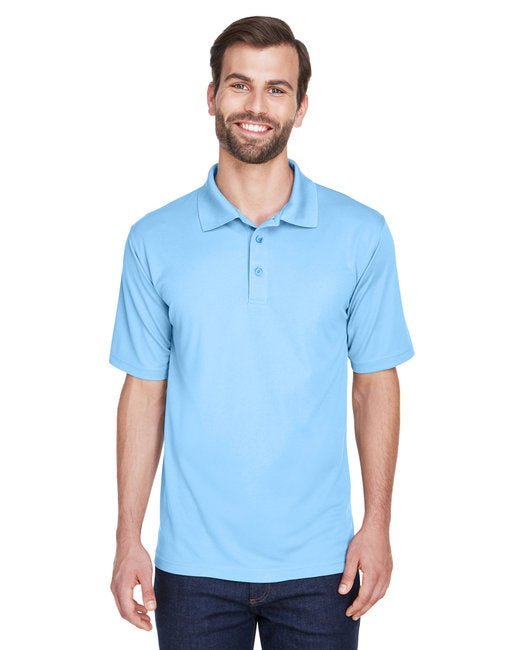 UltraClub Men's Cool & Dry Mesh Piqué Polo – Moisture-Wicking & UV Protection Ultra Club