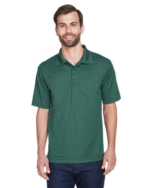 UltraClub Men's Cool & Dry Mesh Piqué Polo – Moisture-Wicking & UV Protection Ultra Club