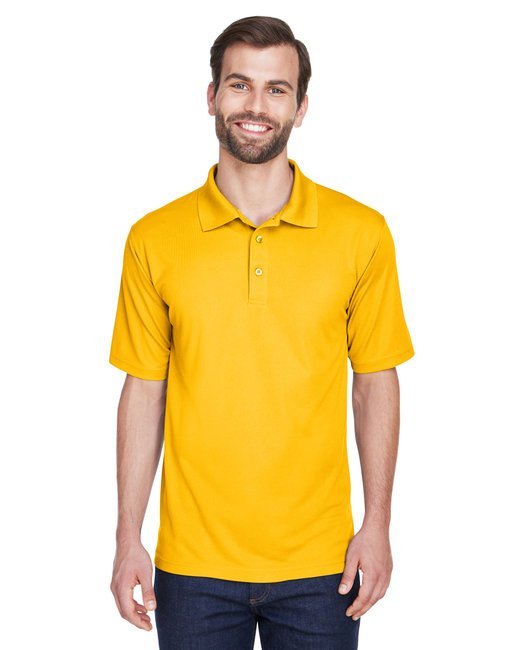 UltraClub Men's Cool & Dry Mesh Piqué Polo – Moisture-Wicking & UV Protection Ultra Club