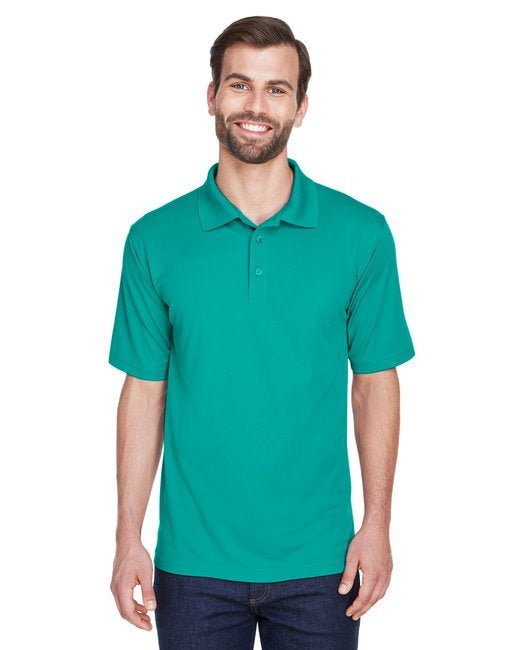 UltraClub Men's Cool & Dry Mesh Piqué Polo – Moisture-Wicking & UV Protection Ultra Club