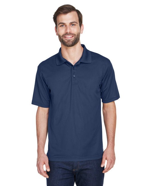 UltraClub Men's Cool & Dry Mesh Piqué Polo – Moisture-Wicking & UV Protection Ultra Club