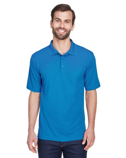 UltraClub Men's Cool & Dry Mesh Piqué Polo – Moisture-Wicking & UV Protection Ultra Club