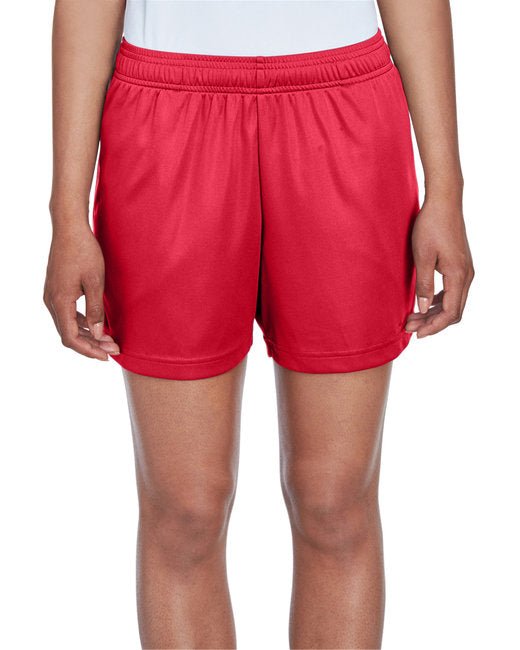 Custom Ladies' Performance Shorts – 4.5-Inch Inseam & Bright Colors Shorts Team 365 X-Small Sport Red