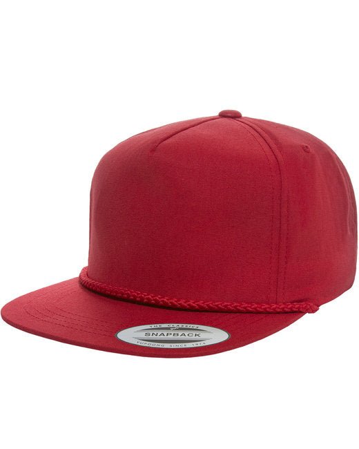 YP Classics Poplin Golf Snapback Cap – Perfect for Custom Branding YP CLASSICS