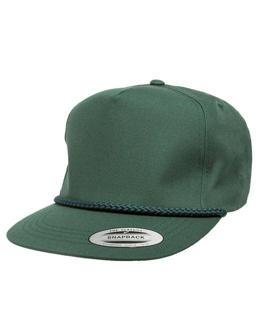 YP Classics Poplin Golf Snapback Cap – Perfect for Custom Branding YP CLASSICS