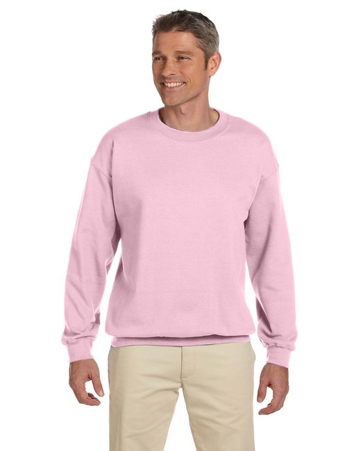 Custom Heavy Blend Fleece Crew – Durable & Eco-Friendly Sweater Gildan Small Light Pink