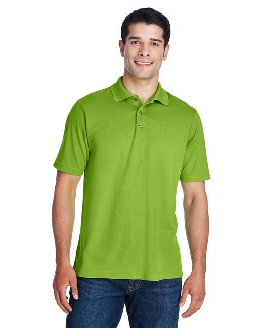 Customizable Unisex Performance Piqué Polo – Moisture-Wicking and UV Protection Polo Core 365 Small Acid Green
