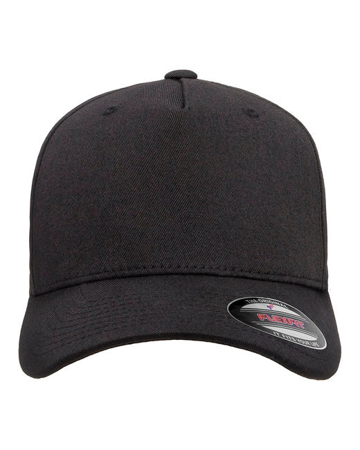 Customizable Mid-Profile Retro Trucker Cap – Durable Style with Online Design Show Off Your Threads Printing Company One Size Black