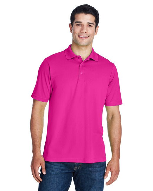Customizable Unisex Performance Piqué Polo – Moisture-Wicking and UV Protection Polo Core 365 Small Bright Magenta
