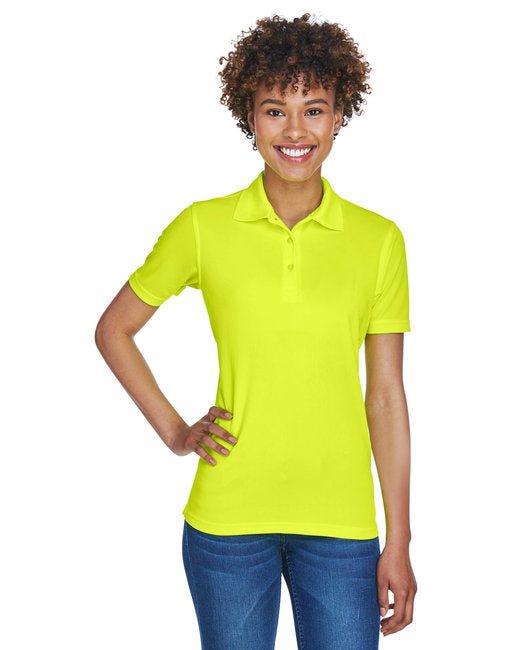 Women’s Slim Fit Piqué Polo with Custom Logo Options – Ideal for Corporate Teams Polo Team 365 Small Bright Yellow