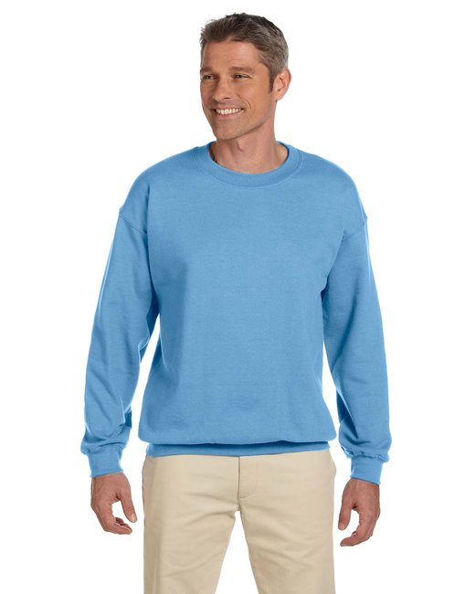 Custom Heavy Blend Fleece Crew – Durable & Eco-Friendly Sweater Gildan Small Carolina Blue