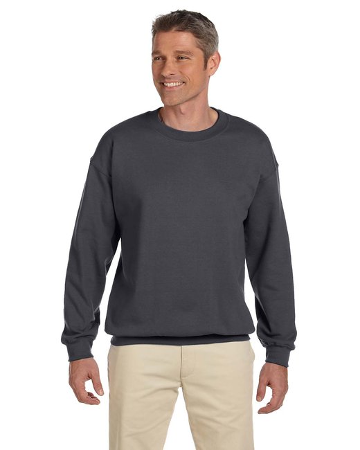 Custom Heavy Blend Fleece Crew – Durable & Eco-Friendly Sweater Gildan Small Charcoal