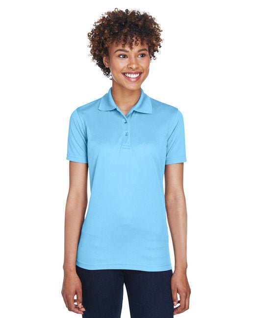 Women’s Slim Fit Piqué Polo with Custom Logo Options – Ideal for Corporate Teams Polo Team 365 Small Columbia Blue