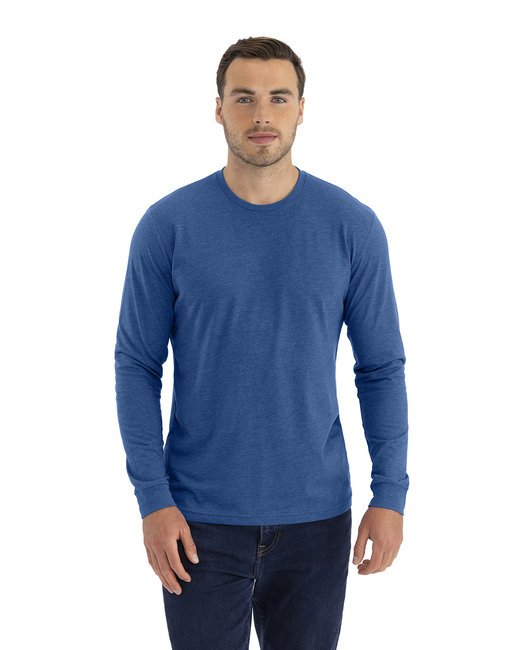 Custom Unisex CVC Long-Sleeve T-Shirt for Men & Women – Soft & Sustainable Long Sleeve CVC