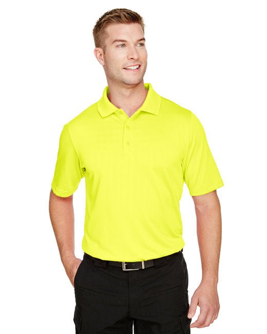Harriton Men’s Advantage Snag Protection Plus Polo Harriton Small Safety Yellow