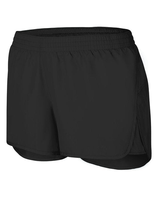 Custom Ladies' Athletic Shorts – Junior Fit & 3.5-Inch Inseam Shorts Agusta Sports Wear X-Small Black
