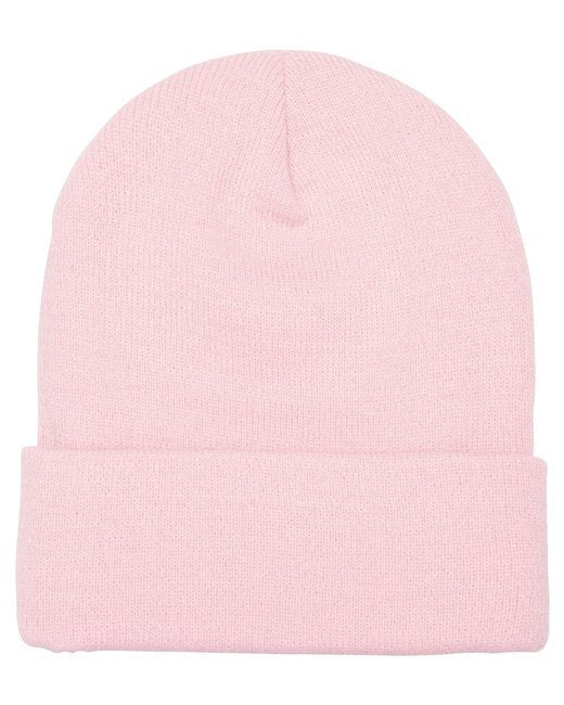 Custom Cuffed Knit Beanie – Soft Acrylic Knit, Embroidery-Ready Beanie YP CLASSICS