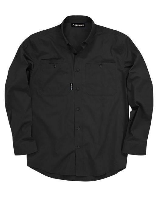 Custom Craftsman Woven Shirt – Durable & Stretchable Design SOYT Printing Company Small Black