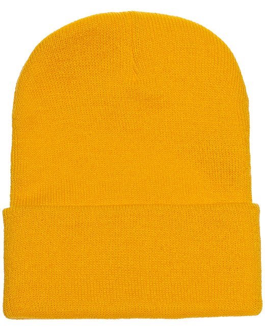 Custom Cuffed Knit Beanie – Soft Acrylic Knit, Embroidery-Ready Beanie YP CLASSICS