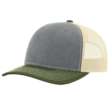 Custom 112 Richardson Trucker Snapback – Mid - Profile Mesh Cap for Embroidery or Branding - SOYT Printing Company
