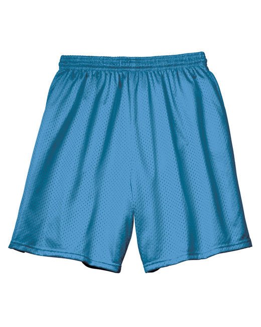 Custom Mesh Shorts – 7-Inch Inseam, Moisture-Wicking Performance SOYT Printing Company X-Small Light Blue