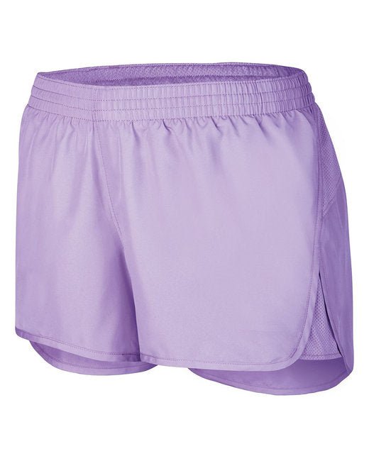 Custom Ladies' Athletic Shorts – Junior Fit & 3.5-Inch Inseam Shorts Agusta Sports Wear X-Small Light Lavender
