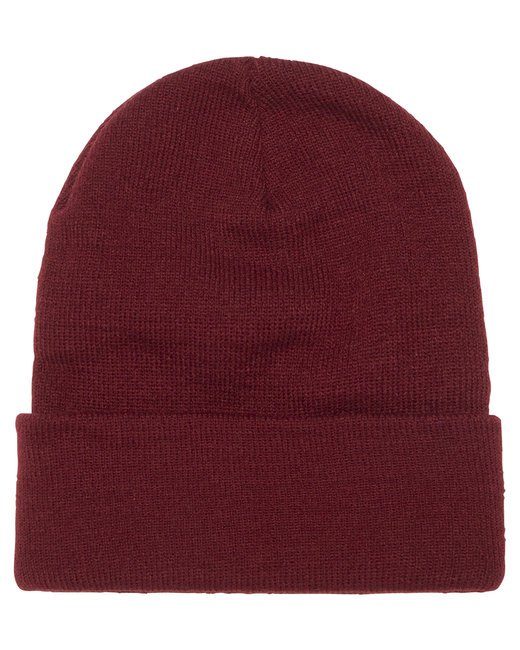 Custom Cuffed Knit Beanie – Soft Acrylic Knit, Embroidery-Ready Beanie YP CLASSICS