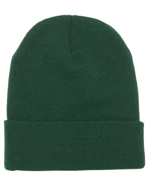 Custom Cuffed Knit Beanie – Soft Acrylic Knit, Embroidery-Ready Beanie YP CLASSICS