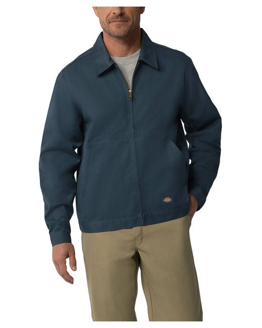 Dickies Men's Unlined Eisenhower Jacket – Durable Workwear Essential Dickies Small Airforce Blue