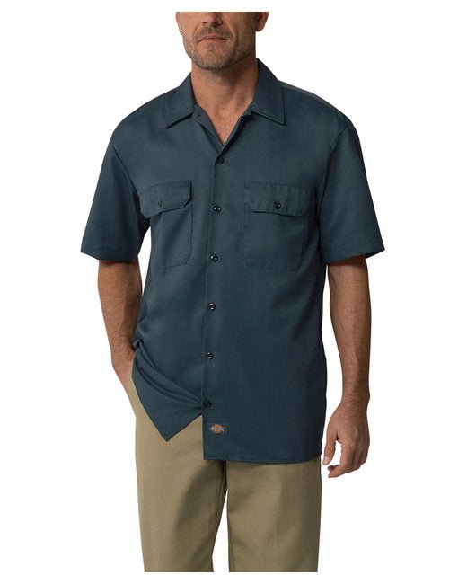 Custom Short-Sleeve Work Shirt – Durable, Stain-Resistant & Comfortable SOYT Printing Company Small Airforce Blue