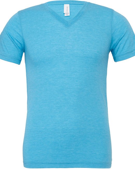 Custom Triblend V-Neck T-Shirt – Unisex, Pre-Shrunk & Eco-Friendly V-Neck Bella Canvas