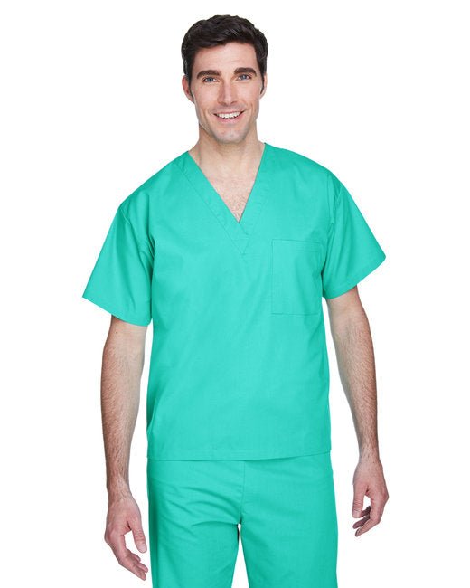Custom Scrub Top – Comfortable, Durable & Professional Design SOYT Printing Company Small Aqua Green