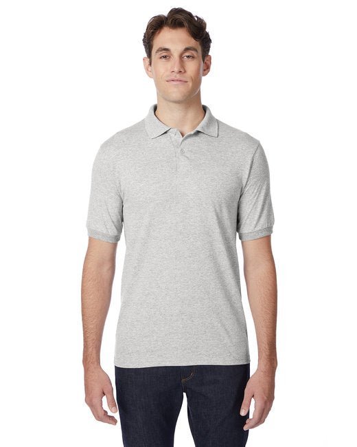 Hanes Adult EcoSmart® Jersey Knit Polo Hanes