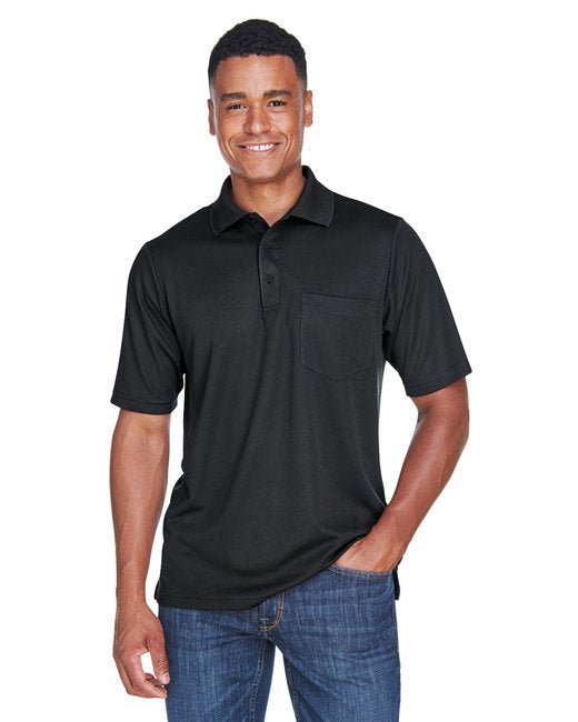CORE365 Men’s Origin Performance Piqué Polo with Pocket Core365