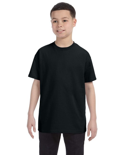 Custom Youth DRI-POWER® T-Shirt – Moisture-Wicking & Durable Jerzees X-Small Black