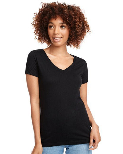Custom Ladies' Ideal V T-Shirt – Soft, Stylish & Sustainable Design Next Level