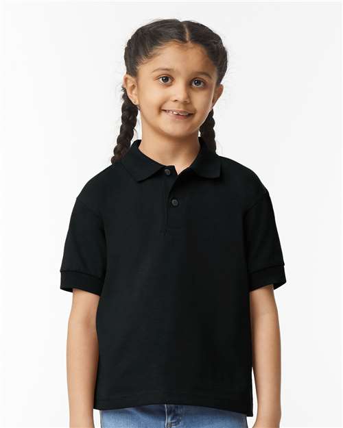 DryBlend® Youth Jersey Polo - Gildan | Moisture-Wicking, Durable, and Eco-Friendly Gildan