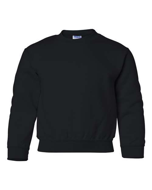 Heavy Blend™ Youth Sweatshirt - Gildan | Durable, Comfortable, and Custom-Ready Gildan X-Small Black