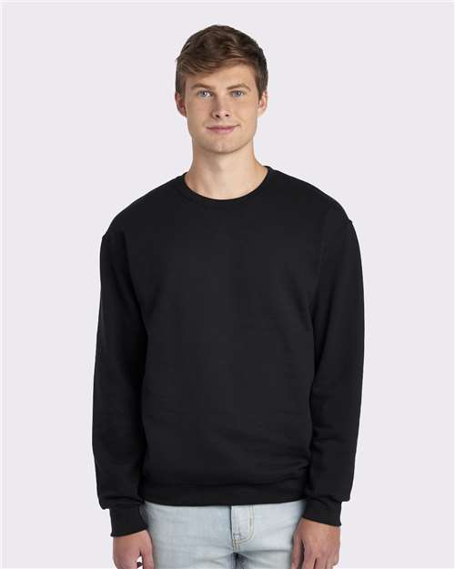 NuBlend® Crewneck Sweatshirt - JERZEES | Comfortable, Durable, and Customizable Jerzees Smalll Black