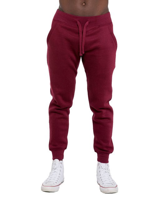 Lane Seven Unisex Premium Jogger Pant – Sustainable, Stylish, and Custom-Ready Lane Seven Small Burgundy